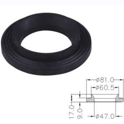 Moderne design hotel en toilet connector omschakeling buis rubberen zegel Drie laag pakket