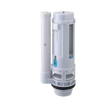 Moderne ontwerp verstelbare hoogte toilet spoelklep met ABS POM materiaal voor dubbele spoel cistern