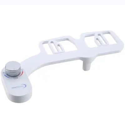 Witte ABC 500 Times Service Life Test Eén mondstuk Zelfreinigend Mechanisch toilet Bidet bevestiging