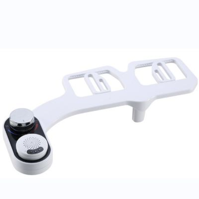ABS-materiaal Verstelbare muziek 2 Jetting Manual Toilet Bidet Muziek Bidet WRAS ACS goedgekeurd