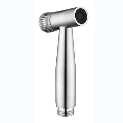 Gepoetste badkamer roestvrij staal 304 Handheld Bidet Spray Douche hoofd in lichtgrijs plastic