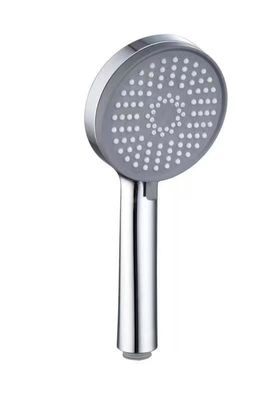 Hoogdruk ABS Dubbelverhoging Druk Handheld Douche hoofd met slang Chrome gepolijst