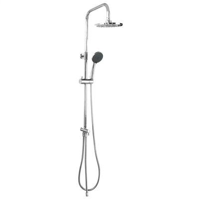Eenvoudig handvat koud en warm water douche kraan rond ontwerp badkamer douchesysteem
