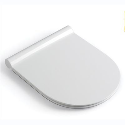 Polypropyleen slow-close toiletstoelbedekking met duurzame kenmerken voor moderne badkamers