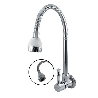 Single Handle Messing Body Koudwater Keukenkraan voor OEM Market Deck Mounted Sink Tap