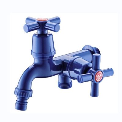 Kraan voor modern ontworpen badkamer ABS gechroomde POM keramische kern plastic accessoire