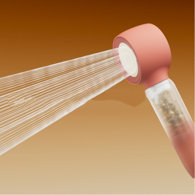 Nieuw modelfilter voor het verwijderen van chloor, antibacteriële, zware metaal ontbinding, anti-blokkering en drukverhogende douche kop