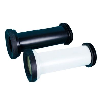 Verborgen toiletreservoir onderdelen, Wandgemonteerde achterwand afvoer toilet spoelpijp, Watertoevoerbuis, Rechte afvoerpijp, Rioolbuis