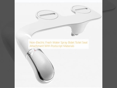 Niet-elektrisch zoetwatersproeiend biet toiletstoeltje met postschriftmateriaal