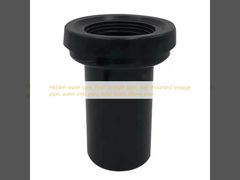 Verborgen waterreservoir, spoelbuis recht, wandafvoerbuis, waterinlaatbuis, toiletpot, elleboogbuis