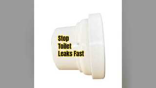 Repareer toiletlekken Snelle PVC-afvoerpijpconnector